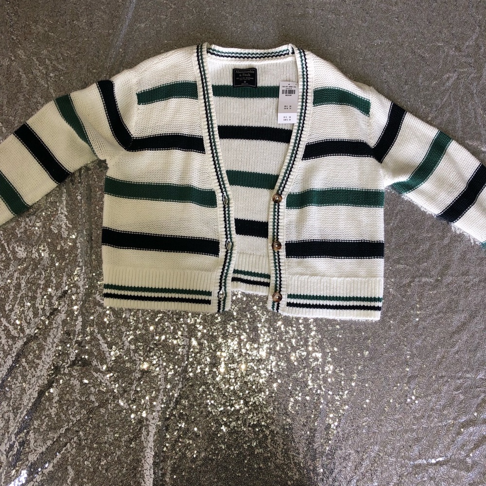 Brand new Abercrombie and Fitch crop cardigan